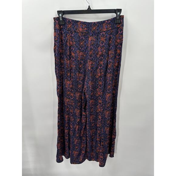 ANTHROPOLOGIE Elevenses Tessie Wide Leg Printed Pants // 2 - Picture 9 of 11